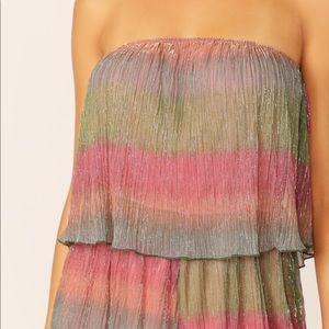 Shimmery multi-color romper